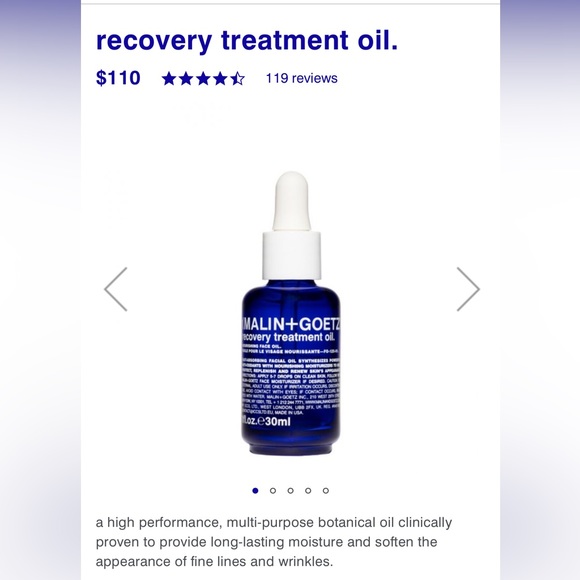 Malin+goetz recovery treatment oil - Picture 4 of 13